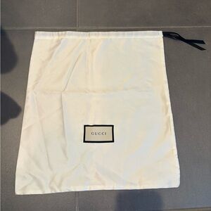 Gucci Satin Drawstring Dust Bag